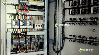Γραμμή παραγωγής πλακιδίων οροφής από ορυκτές ίνες πυρίμαχες