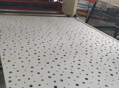 Τελευταία εταιρικά blogs για Automatic Gypsum Board Punching Machine for Small Business | Servo Gypsum Ceiling Tile Perforating Machinery