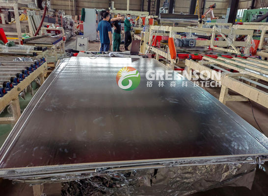 Καλή τιμή. Fully Automatic Lamination Machine for Fireproof Aluminium Foil Back Gypsum Ceiling Tiles with 1300mm Lamination Width σε απευθείας σύνδεση