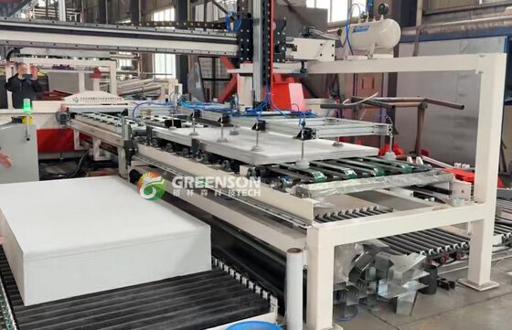 Καλή τιμή. PLC Controlled High Capacity Gypsum Board Sawing Line With Dust Free Operation σε απευθείας σύνδεση