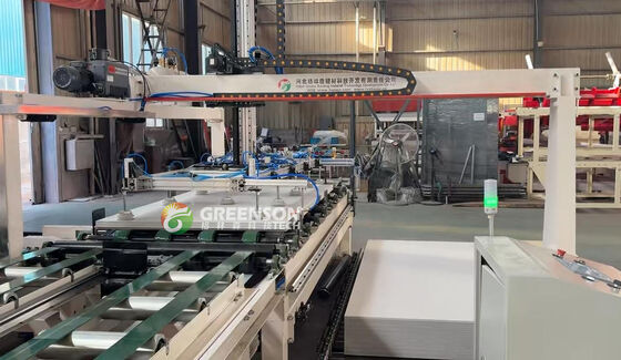 Καλή τιμή. Automatic Gypsum Board Strip Cutting Machine For 1200 Mm*2400 Mm Boards Dust Free Operation σε απευθείας σύνδεση