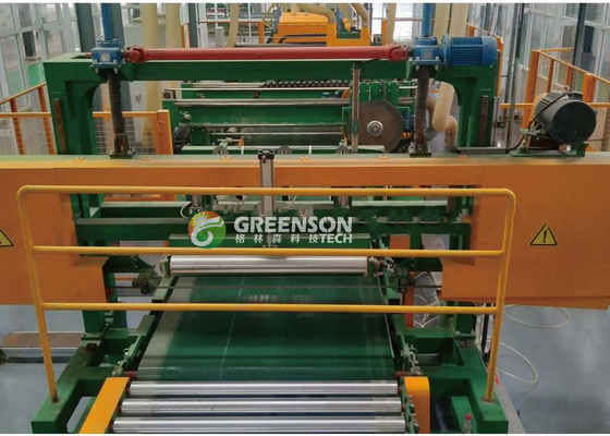 Ηλεκτρική θέρμανση χαμηλού θορύβου γραμμή παραγωγής χαρτών από μεταλλικό μαλλί με σύστημα ελέγχου PLC