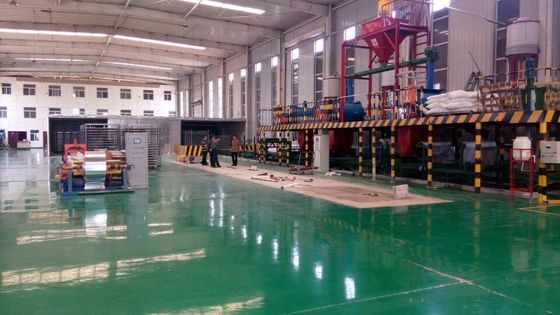 Αυτόματη αλεξίπυρη ελαφριά γραμμή παραγωγής επιτροπής τοίχων για Mgo τον πίνακα/την επιτροπή