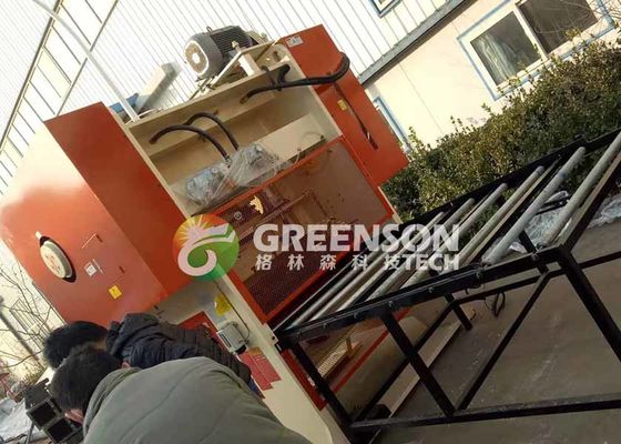 Υψηλή αυτόματη μηχανή κατασκευής διάτρητης σανίδας με εύκολη λειτουργία εντός 2 εργαζομένων
