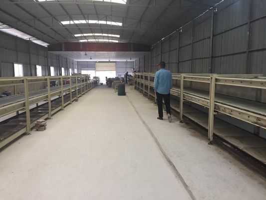 Καλή τιμή. Βαρέων καθηκόντων γραμμή παραγωγής 595x595, μέγεθος φύλλων γύψου διακοσμητική 603x603 σε απευθείας σύνδεση