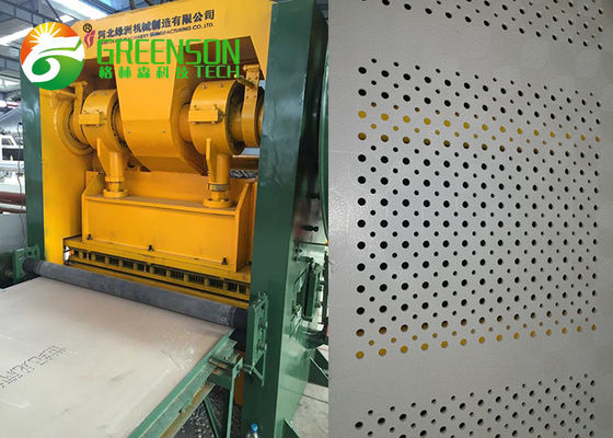 Πλήρης αυτόματη Punching τρυπών πινάκων γύψου μηχανών διατρήσεων φύλλων υδραυλική μηχανή