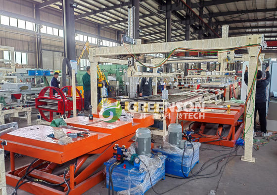 Καλή τιμή. Fully Automatic Gypsum Board Lamination Machine with 100KW Power and Smooth Performance for PVC Film Lamination σε απευθείας σύνδεση