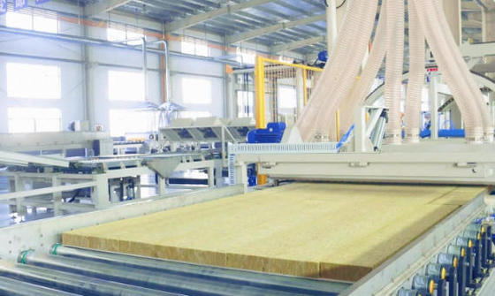 Καλή τιμή. Rock Wool Production Line with 10,000-60,000 Units Capacity High Temperature Curing and 1 Year Warranty for Mineral Wool Board σε απευθείας σύνδεση