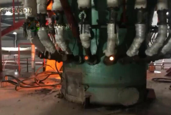 Η γραμμή παραγωγής πετρωτικού μαλλί για θερμική προστασία από πυρκαγιά με προσαρμόσιμη τάση