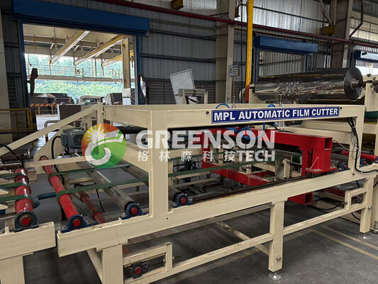 PVC Gypsum Board Laminating Machine with 1300mm Effective Laminating Width, 15m/min Speed, and 2-6 Million Sqm Capacity for Gypsum Ceiling Tile Production