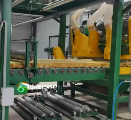 Καλή τιμή. Προσαρμοσμένη γραμμή παραγωγής πετροβάμβακα με έλεγχο PLC πλάτους 1,2 μέτρων και υψικάμινο φυσικού αερίου για την κατασκευή πλακών ορυκτοβάμβακα σε απευθείας σύνδεση