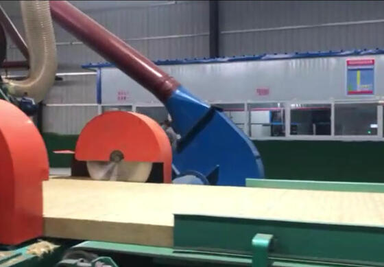 Γραμμή Παραγωγής Υδατοαπωθητικού Ορυκτοβάμβακα με Έλεγχο PLC και Ρυθμιζόμενο Μέγεθος Φίλτρου