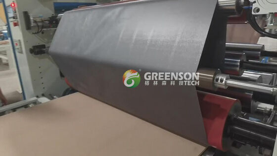 Καλή τιμή. Μηχανή πλαστικοποίησης PUR υψηλής ταχύτητας 5-17m/min με θερμοκολλητική κόλλα PUR και μέγιστο πλάτος πλαστικοποίησης 1300mm σε απευθείας σύνδεση