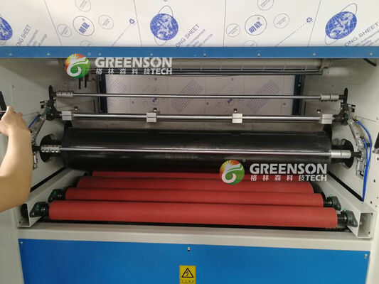 Καλή τιμή. Πλήρως αυτόματη μηχανή λαμινισμού με ταχύτητα παραγωγής 5-17m/min, έλεγχο PLC και φιλική προς το περιβάλλον κόλλα PUR θερμής τήξης για γύψο σε απευθείας σύνδεση