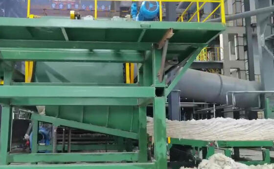 Καλή τιμή. Υψηλής απόδοσης φούρνος κουπόλας για γραμμή παραγωγής πετρώματος με ταχύτητα 10-15 μέτρα ανά λεπτό και πυκνότητα πρώτης ύλης 80-200kg/m3 σε απευθείας σύνδεση