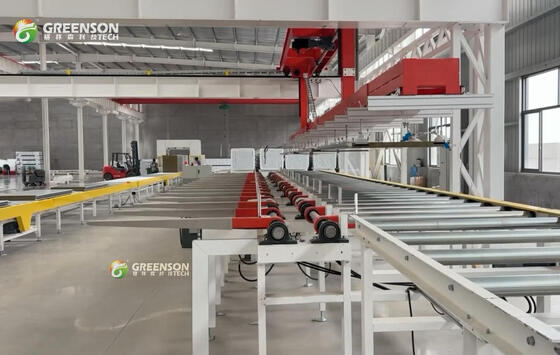 Full-Automatic Stable Running Customizable Rock Wool Sandwich Panel Production Line for High-Quality Mineral Wool Boards