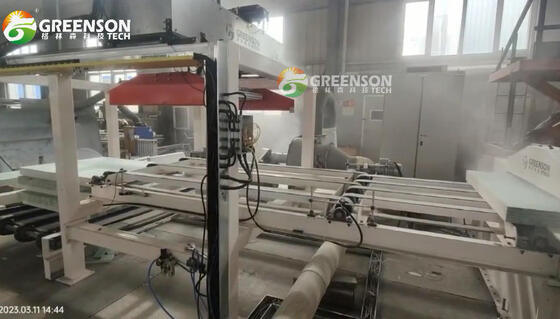 Καλή τιμή. Γραμμή παραγωγής ταινιών Dunnage ελεγχόμενης γυψοσανίδας PLC για στοίβαξη συσκευασιών σε απευθείας σύνδεση