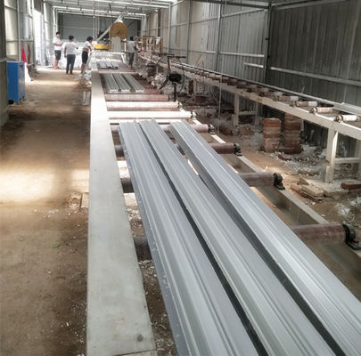 Μηχανή 9000 PC γείσων γύψου ανά ημέρα με την αυτόματη γραμμή παραγωγής